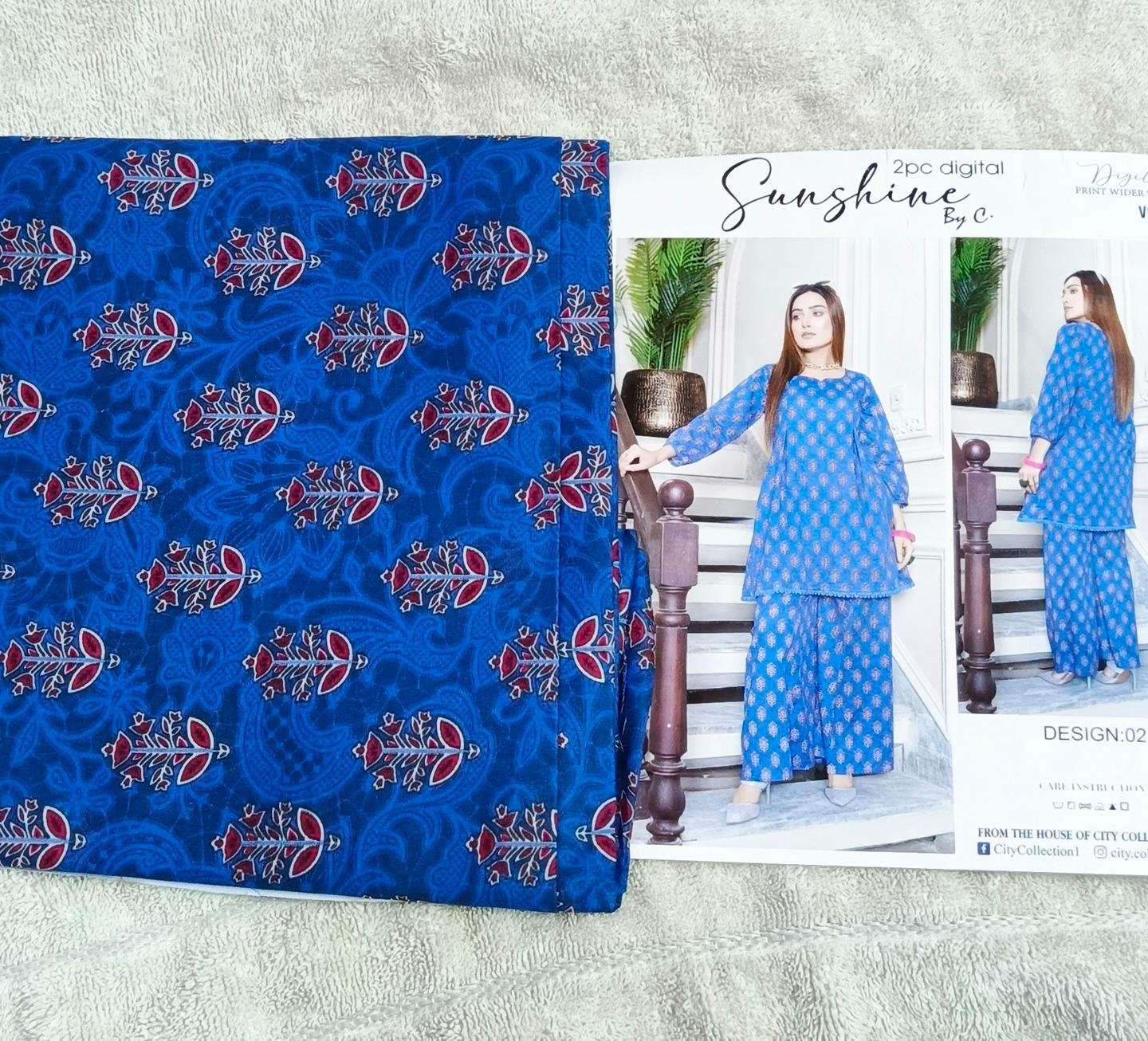 Sunshine 2 Piece Lawn 